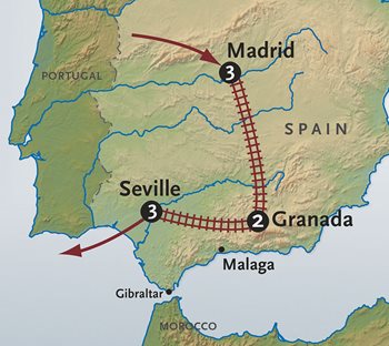 Spain Map