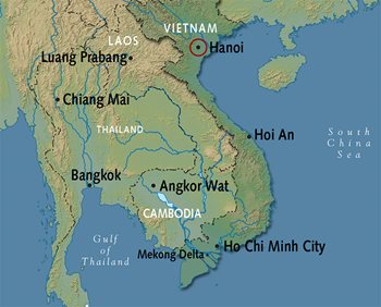 Vietnam Map