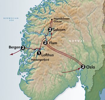 Norway Map
